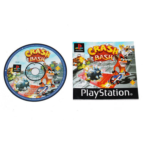 Jeu vidéo Playstation PS1 Crash Bash disque + notice sans boîtier