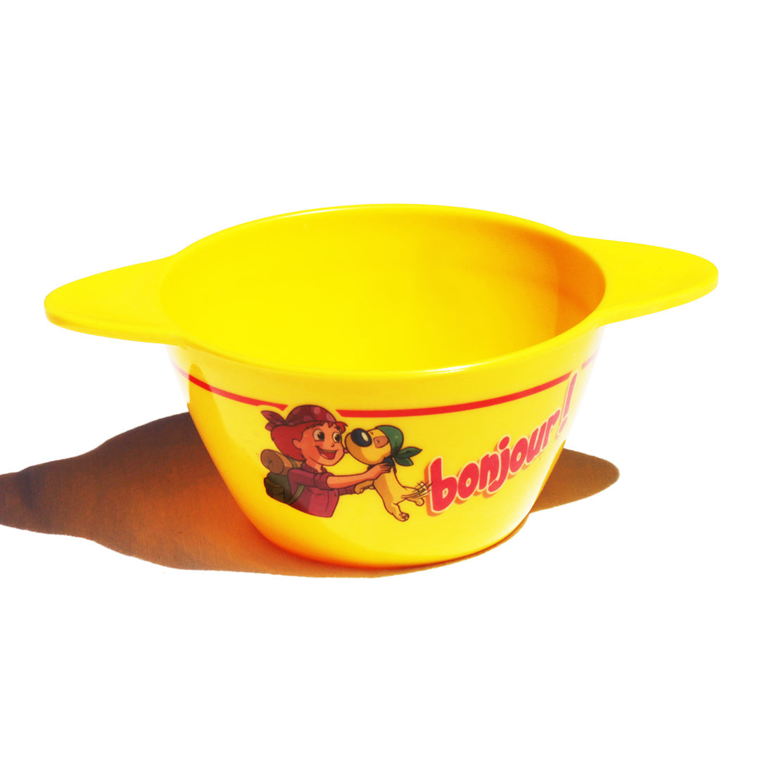 Sac Panier Enfant En Plastique 2 Tons – Type Banania – France 1966 – Vintage