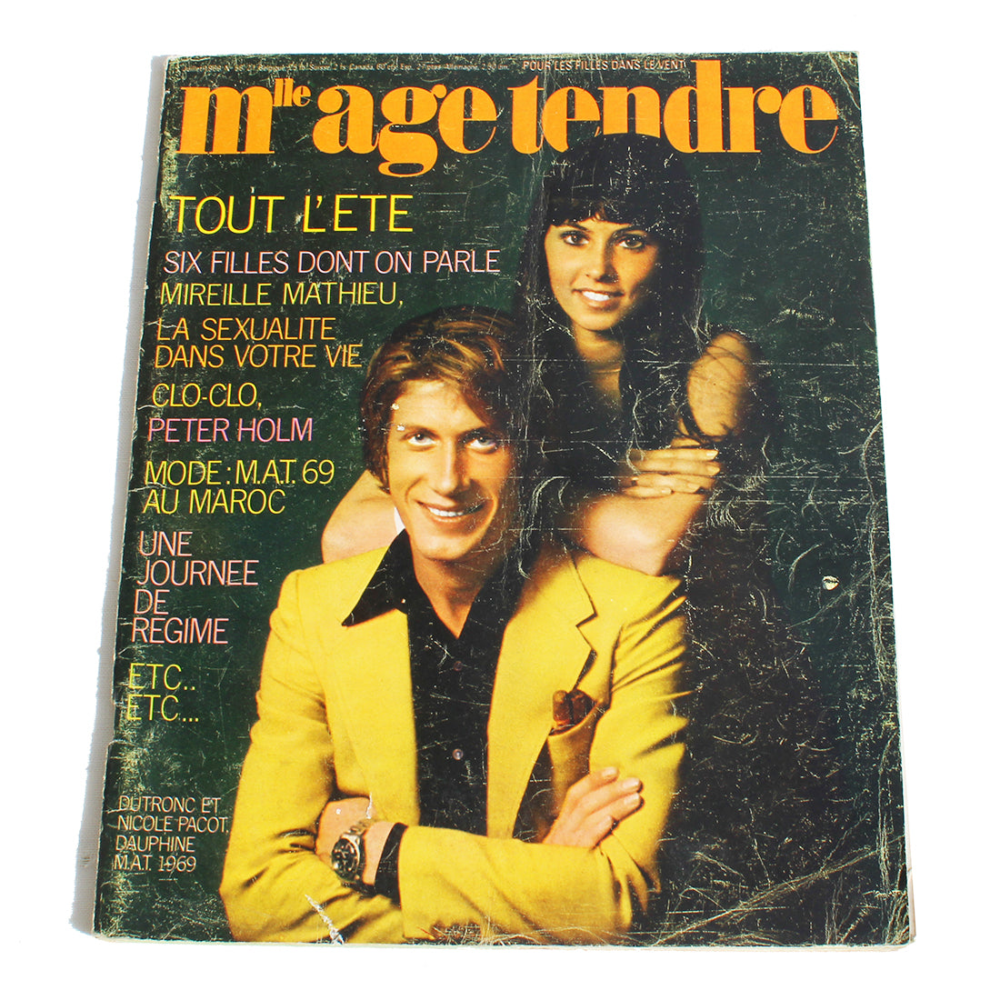 Magazine / revue Mlle âge tendre / numéro 56 / Dutronc