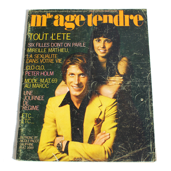 Magazine / revue Mlle âge tendre / numéro 56 / Dutronc