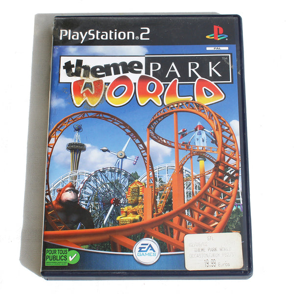 Jeu vidéo Playstation PS2 / Theme Park World ( 2000 ) / complet