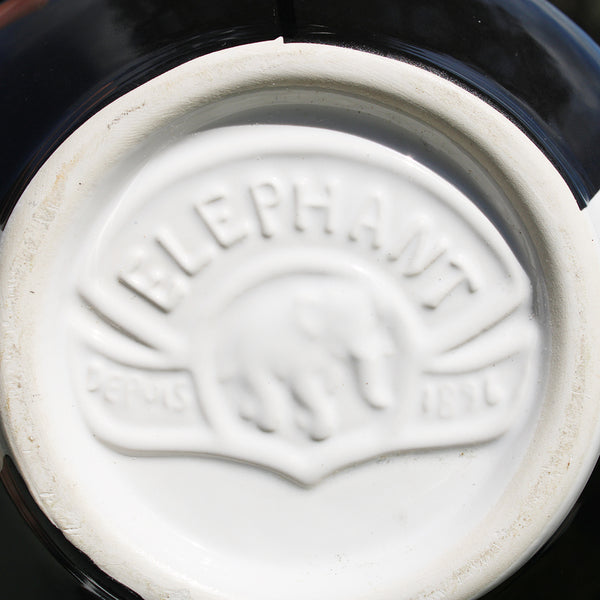 Théière publicitaire thé Éléphant en faïence modèle vache