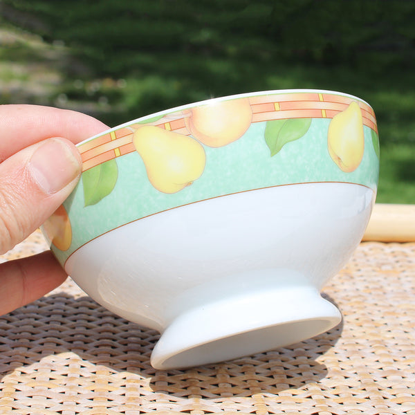 Bol en porcelaine de Limoges / Médard de Noblat modèle Marajo