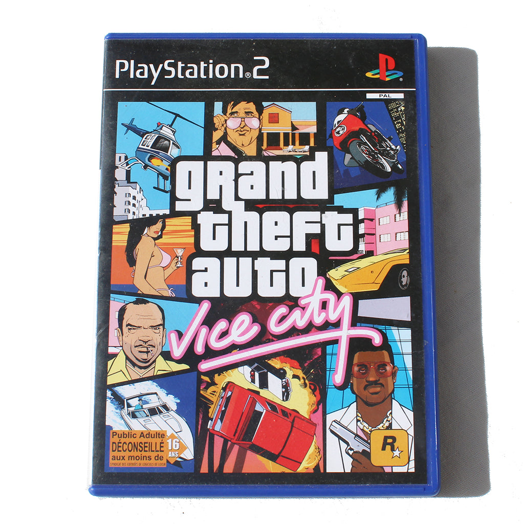 GTA Vice City Platinum Grand Theft Auto – PS2 – Complet – Jeu
