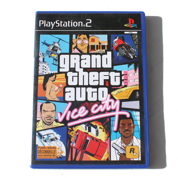 Jeu vidéo Playstation PS2 / GTA Grand Theft Auto : Vice City PAL ( 2002 ) / complet