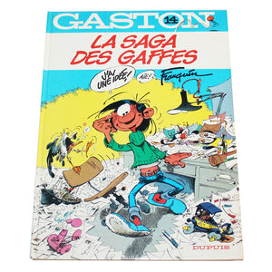 Bande dessinée ( EO ) - Gaston Lagaffe 14 - La saga des gaffes - Dupuis ( 1982 )