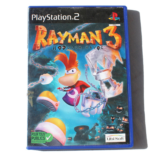 Jeu vidéo Playstation PS2 / Rayman 3 Hoodlum Havoc PAL ( 2003 ) / complet