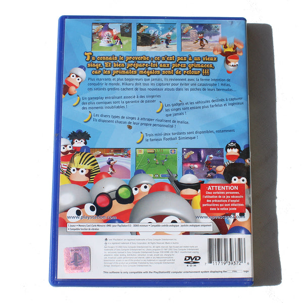 Jeu vidéo Playstation PS2 / Ape Escape II PAL ( 2003 ) / sans la notice