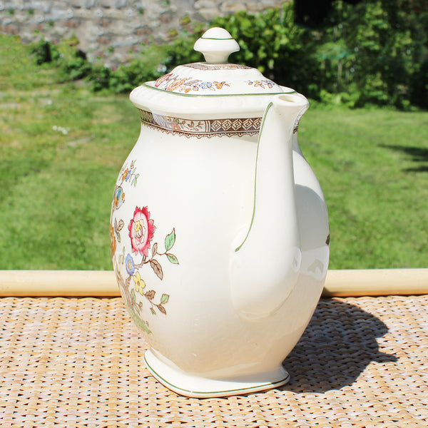 Grande verseuse vintage en faïence de Villeroy & Boch modèle Nanking