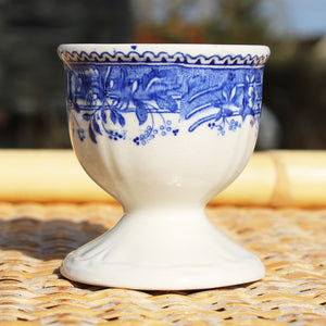 Coquetier ancien en faïence de Villeroy & Boch modèle Burgenland