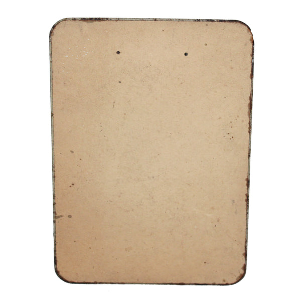 Ancienne plaque en tôle lithographiée Vin Reine Pédauque Bourgogne – Pub vin métal vintage rouillé déco bar cave