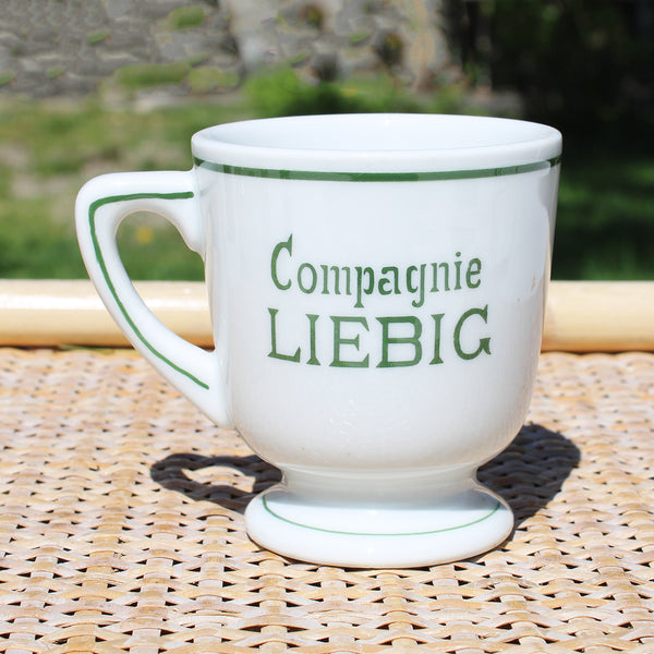 Tasse / brûlot publicitaire en porcelaine / Bouillon Oxo Compagnie Liebig