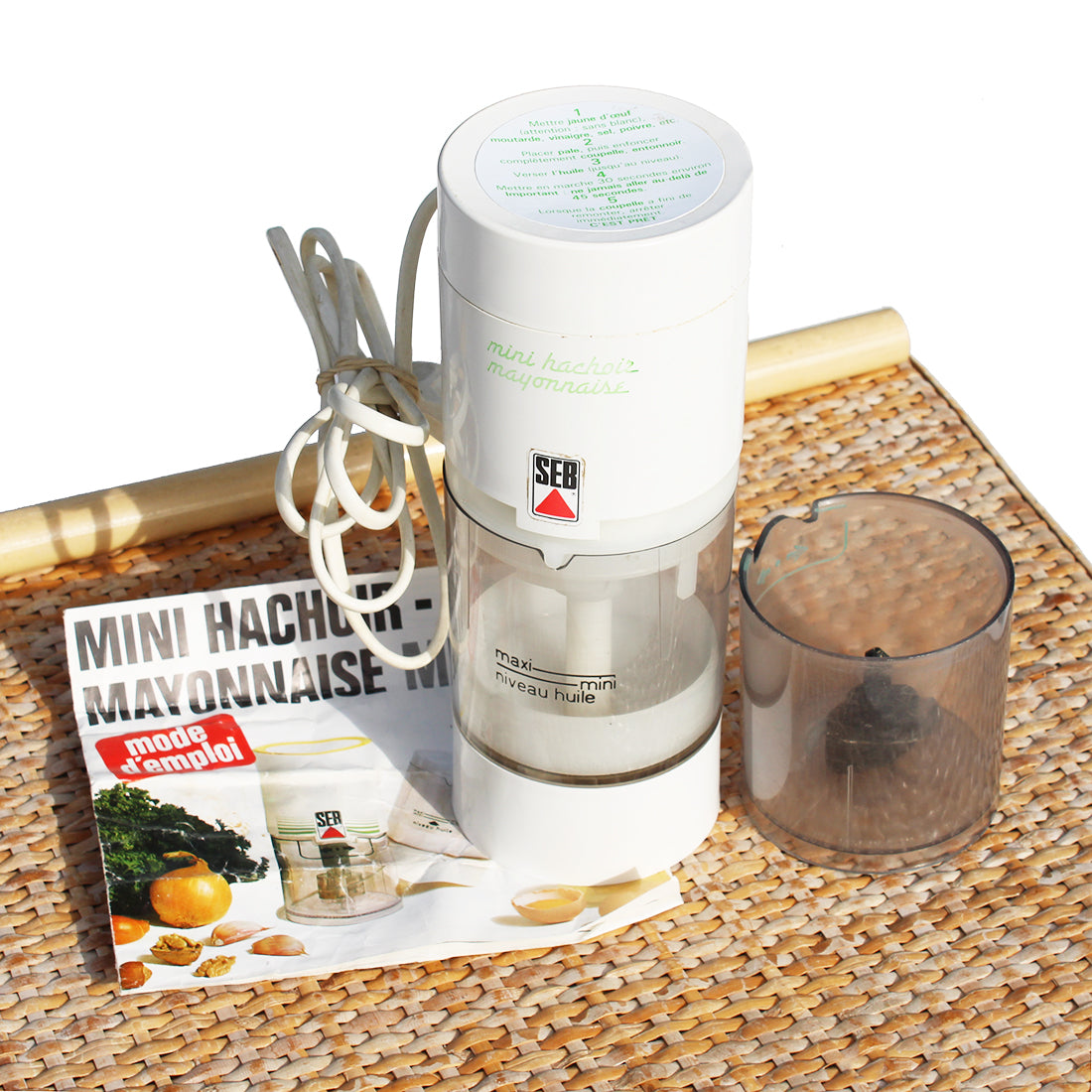 Petit Robot vintage Seb mini hachoir-mayonnaise minute – La Roue du Passé
