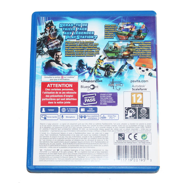 Jeu vidéo Playstation PS Vita Playstation All-Stars Battle Royale complet