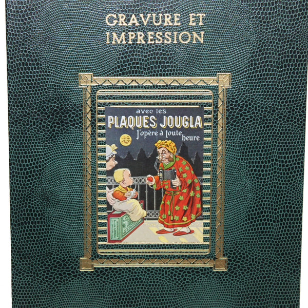 Ancien carton publicitaire - Établissements R. Berthod (Paris) – Plaques Jougla