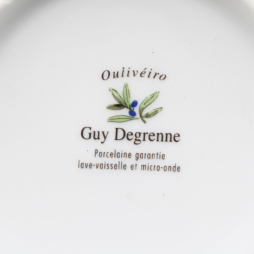6 tasses à café et soucoupes Guy Degrenne collection de diétrich Bleu/Jaune Porcelaine 6 tasses à café et soucoupes Guy Degrenne collection de diétrich Bleu/Jaune Porcelaine
