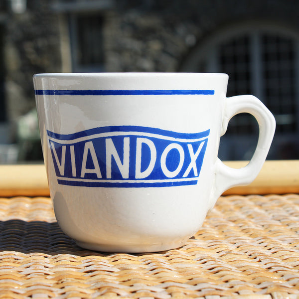 Tasse publicitaire Viandox en faïence