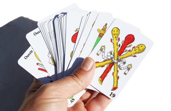 Jeu de 48 cartes Aluette en boîte / sans la notice / France Cartes