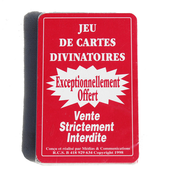 Jeu de tarot sous blister / Cartomancie / édité par Médias & Communications ( 1998 )