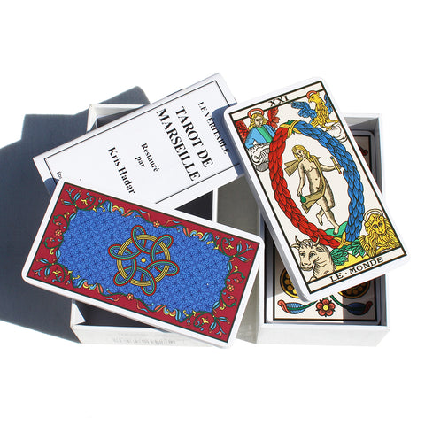 Jeu de tarot de Marseille / Cartomancie / restauré par Kris Hadar / Mortagne
