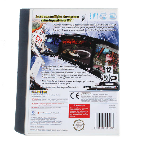 Jeu vidéo Nintendo Wii PAL / Okami / complet