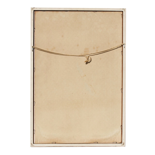 Miroir publicitaire sérigraphié 33 cm x 48 cm / Moët & Chandon style Mucha