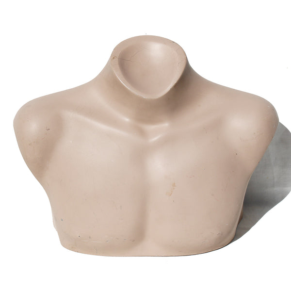 Demi buste de mannequin / présentoir vintage de magasin / modèle homme
