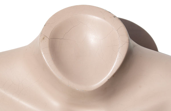 Demi buste de mannequin / présentoir vintage de magasin / modèle homme