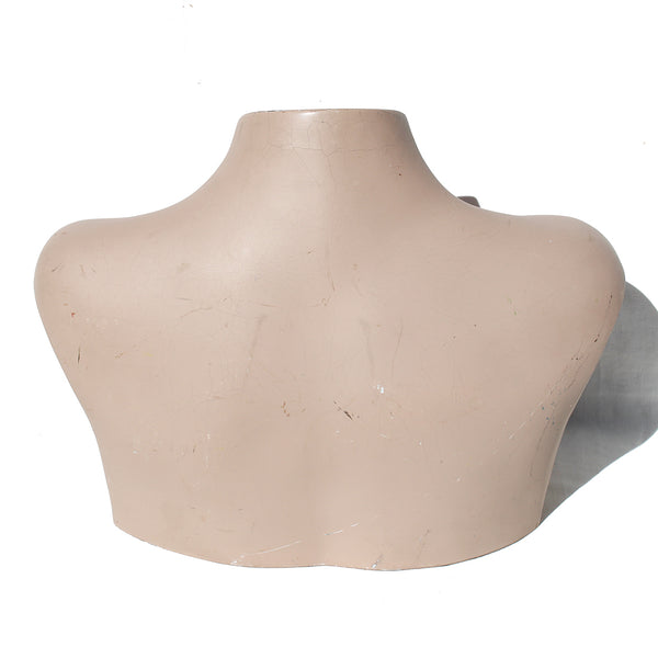Demi buste de mannequin / présentoir vintage de magasin / modèle homme