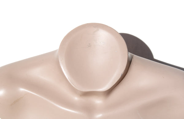 Demi buste de mannequin / présentoir vintage de magasin / modèle femme