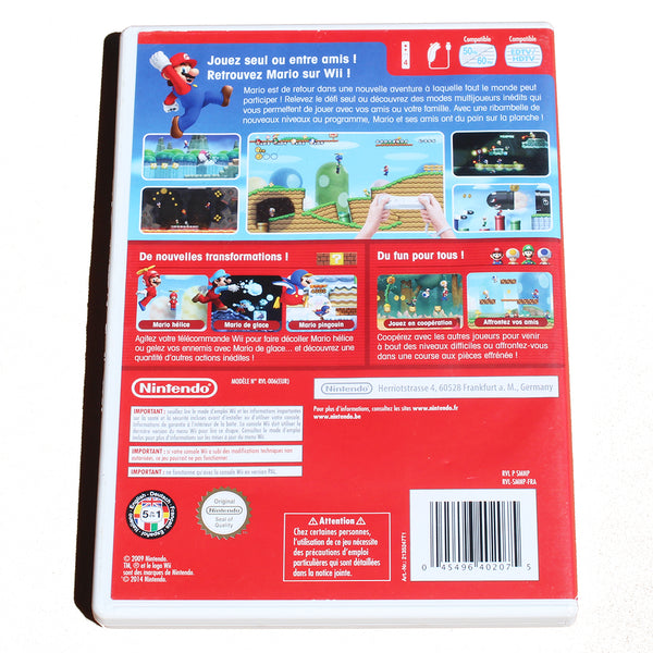 Jeu vidéo Nintendo Wii New Super Mario Bros. Wii / Nintendo Selects