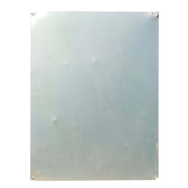 Plaque en tôle d'aluminium d'hôtel / Guide National du Voyageur / Étape VRP / Chambre Syndicale Nationale de la Représentation Commerciale