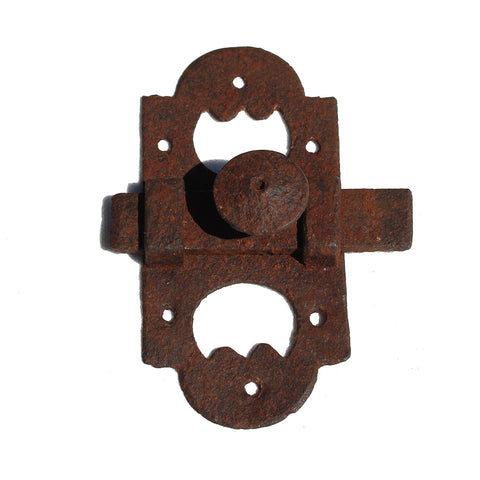 Ancienne targette / loquet en fer forgé