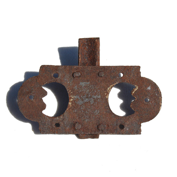 Ancienne targette / loquet en fer forgé