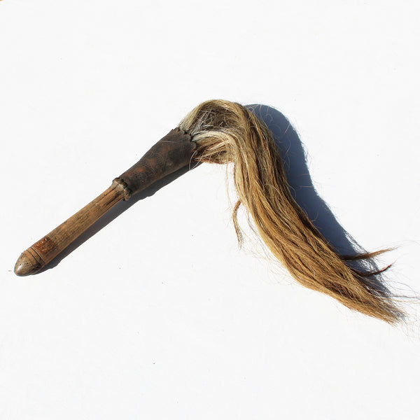 Ancien chasse mouche de boucher / boucherie / fin du XIXème siècle