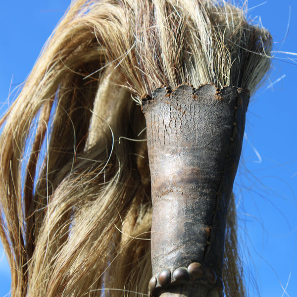 Ancien chasse mouche de boucher / boucherie / fin du XIXème siècle