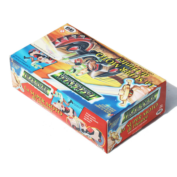 Jouet vintage Highlander ( 1996 ) / La Super Moto di Hunter / en boîte