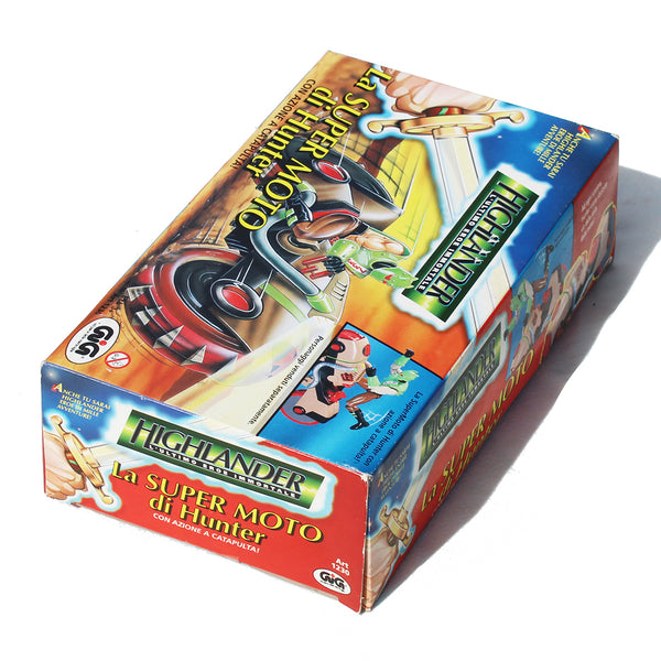 Jouet vintage Highlander ( 1996 ) / La Super Moto di Hunter / en boîte