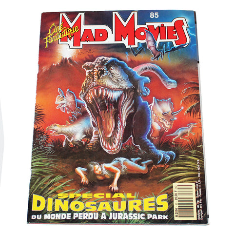 Magazine / revue Mad Movies numéro 85 / Jurassik Park ( 1993 )