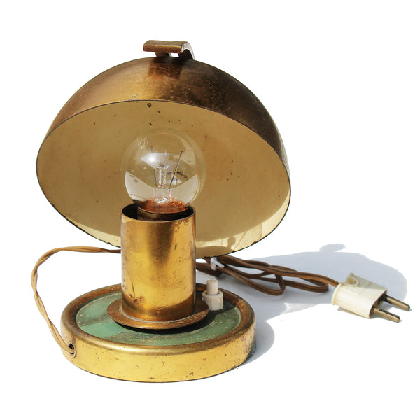 Ancienne lampe champignon Art Déco / DLG Desny / Paul Dupré