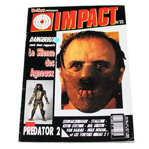 Magazine / revue Mad Movies / Impact numéro 32 / Predator 2 / Le Silence des Agneaux ( 1991 )