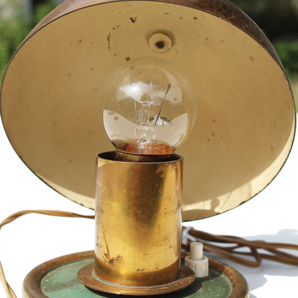 Ancienne lampe champignon Art Déco / DLG Desny / Paul Dupré