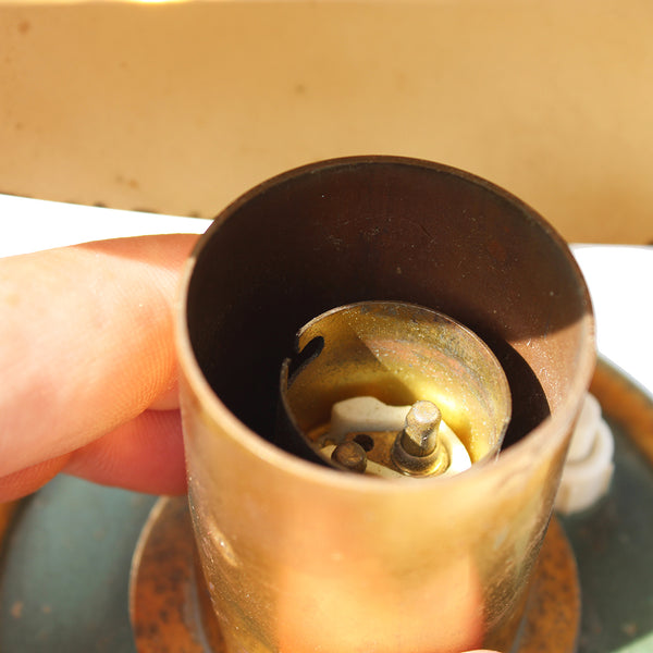 Ancienne lampe champignon Art Déco / DLG Desny / Paul Dupré