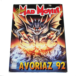 Magazine / revue Mad Movies numéro 75 / Avoriaz 92 ( 1992 )