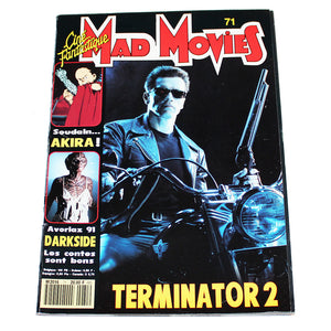 Magazine / revue Mad Movies numéro 71 / Terminator 2 / Akira ( 1991 )