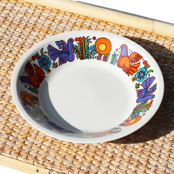 Assiette creuse à soupe vintage Villeroy & Boch modèle Acapulco ( à l'unité )