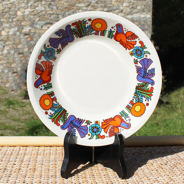 Assiette creuse à soupe vintage Villeroy & Boch modèle Acapulco ( à l'unité )