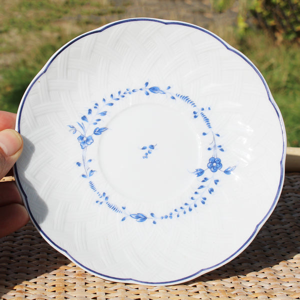 Tasse à chocolat / thé + soucoupe en porcelaine de Limoges par Bernardaud modèle Hortense