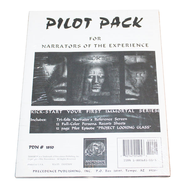 JDR Immortal en VO / Pilot Pack Narrator's Reference Screen ( 1994 ) / sous blister