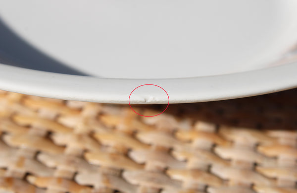 Assiette creuse à soupe vintage Villeroy & Boch modèle Acapulco / micro égrenure